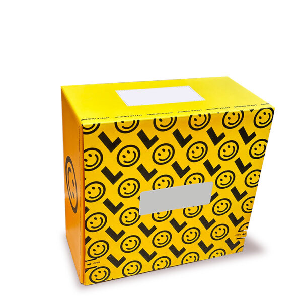 Cosmetics zipper cardboard box