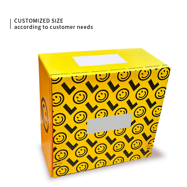 Cosmetics zipper cardboard box