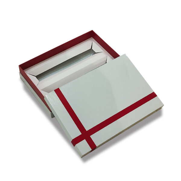 Double compartment packaging box