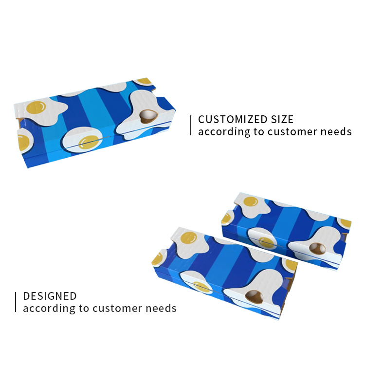 Egg packaging paper box