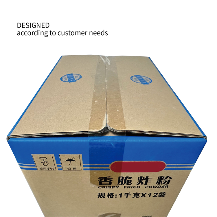 Fried chicken flour packaging cardboard box