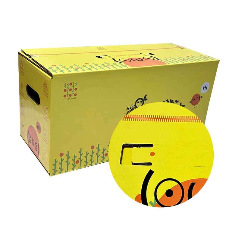 Fruit packaging cardboard box