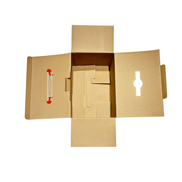 Handheld packaging cardboard box