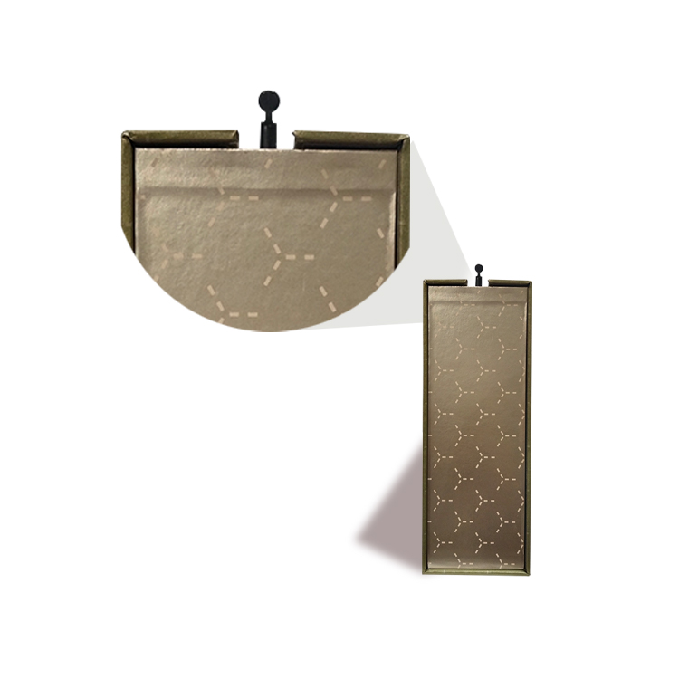 Magnetic flip cover box