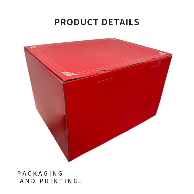 New Year gift packaging box