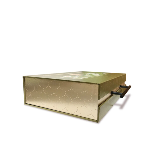 Packaging box handle