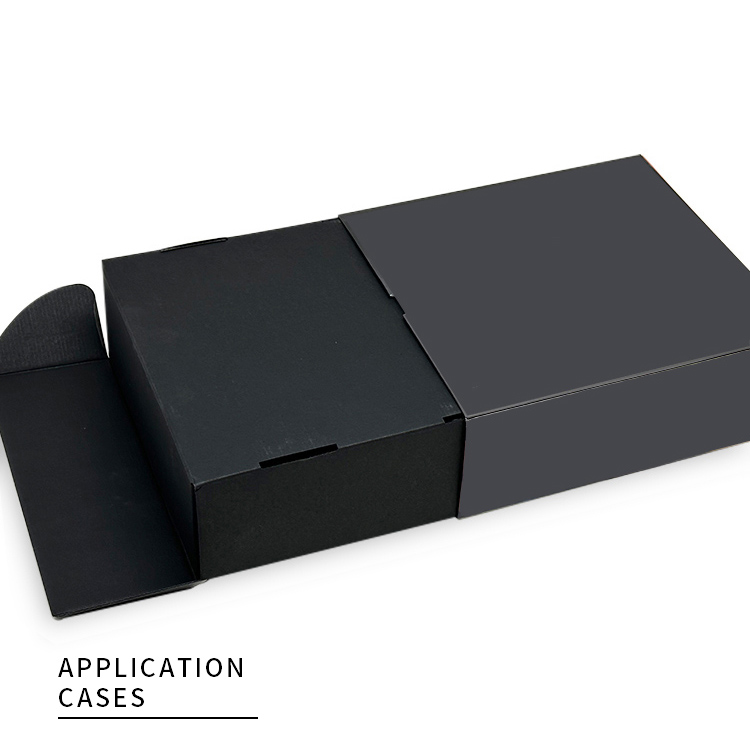 Packaging box with envelope