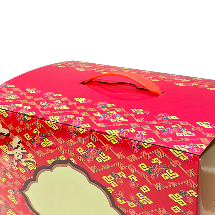 Portable cardboard box