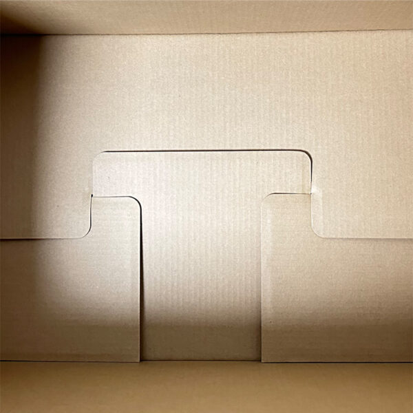 Red gift packaging cardboard box