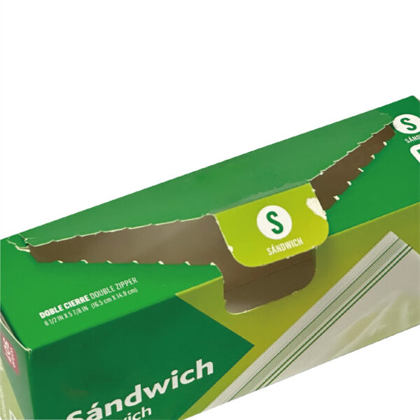 Sealed pocket packaging box