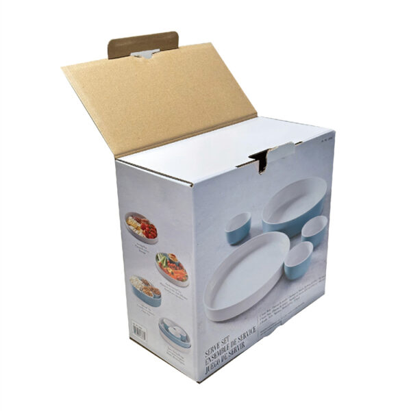 Simple style tableware packaging box