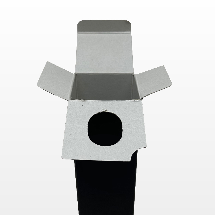 Single bottle wine packaging box