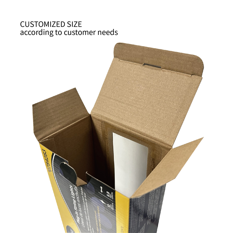 String lamp packaging box with window