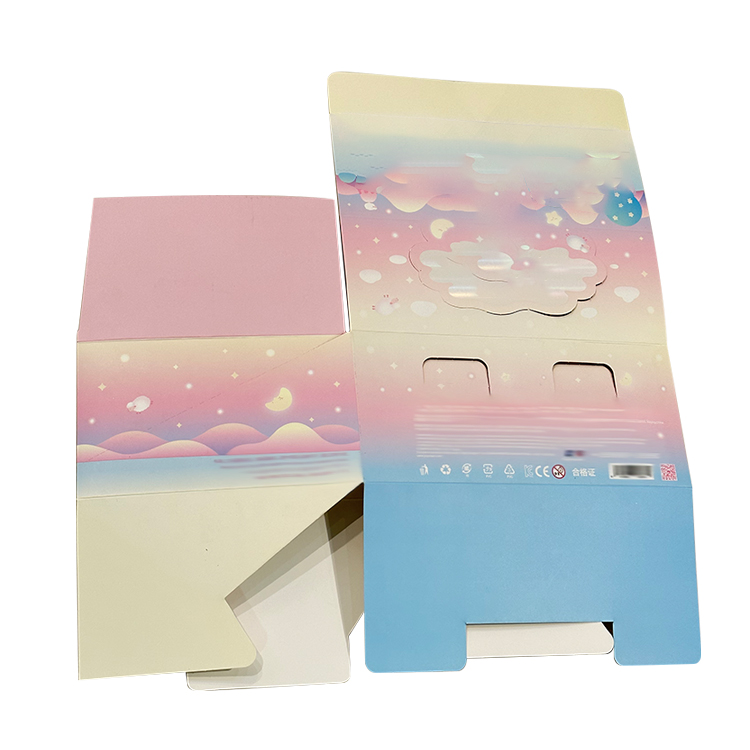 Toy packaging box with window