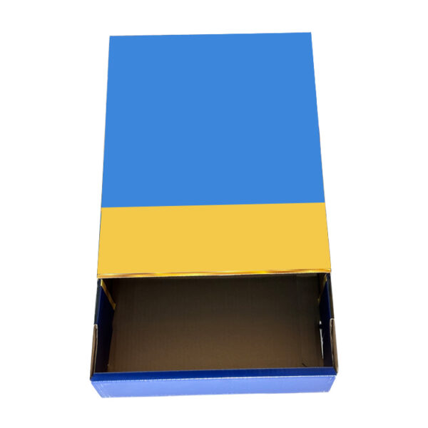 Toy packaging corrugated cardboard box
