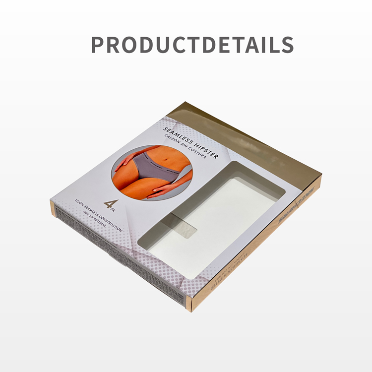 Women's underwear packaging box