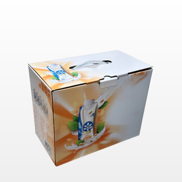 Bean product packaging cardboard box