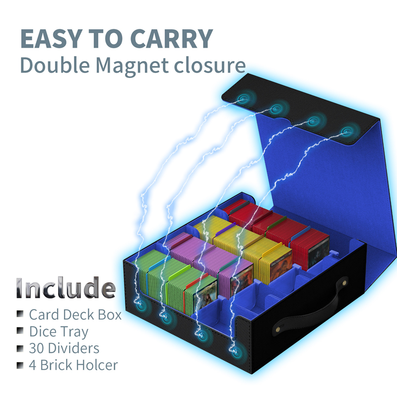 Card packaging magnetic box
