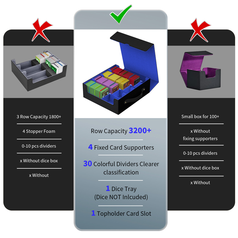 Colorful card packaging box