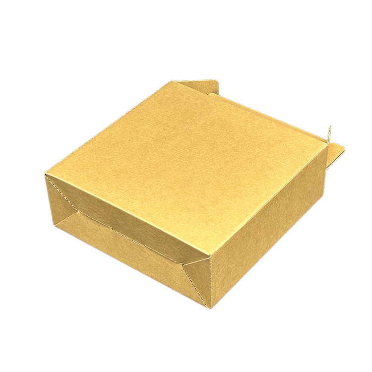 Corrugated cardboard box with handle