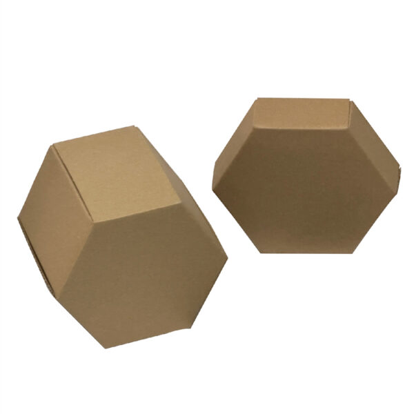 Corrugated paper ceiling box