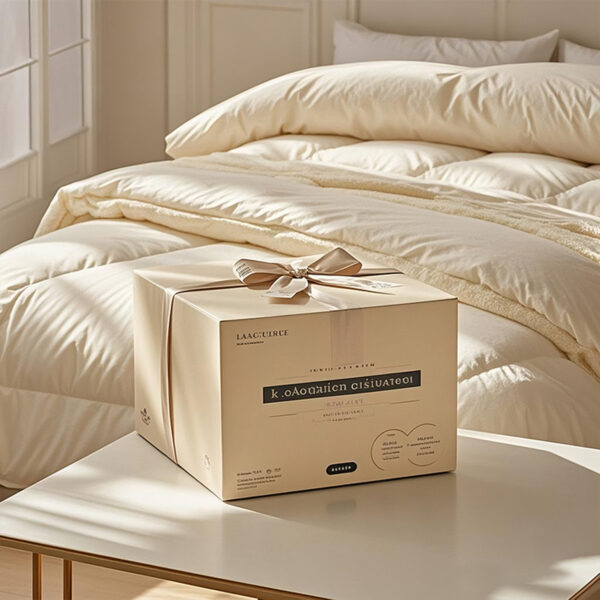 Cotton quilt packaging box