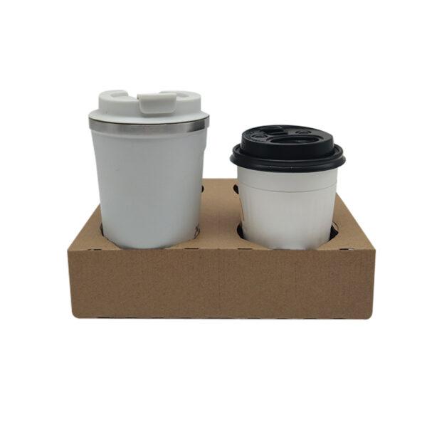 Delivery coffee cup tray