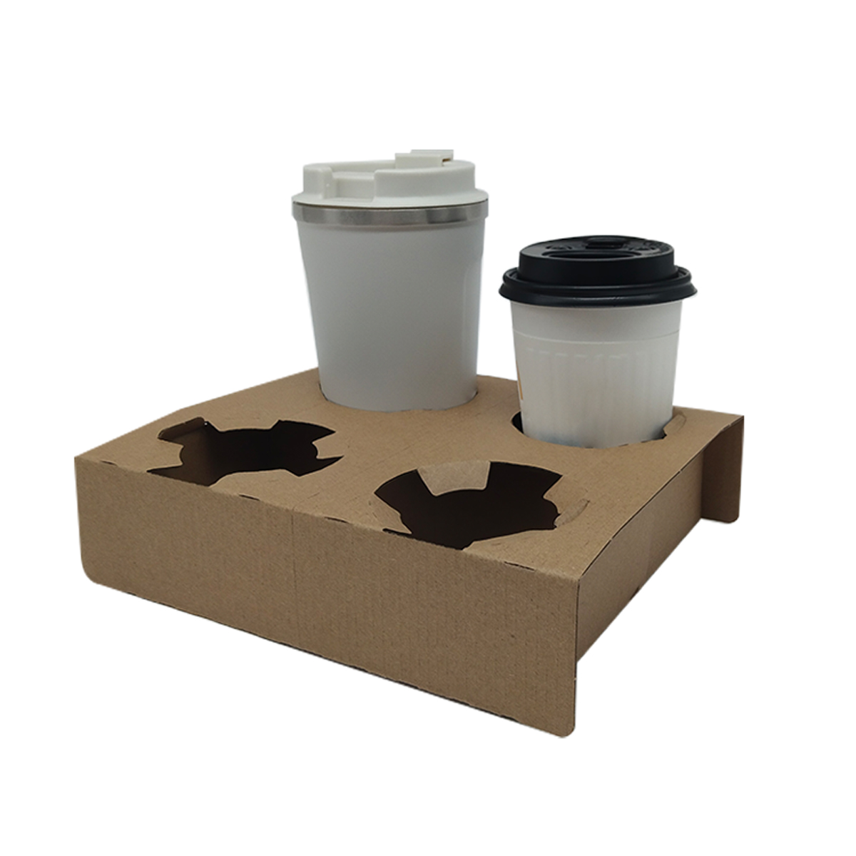 Delivery coffee cup tray