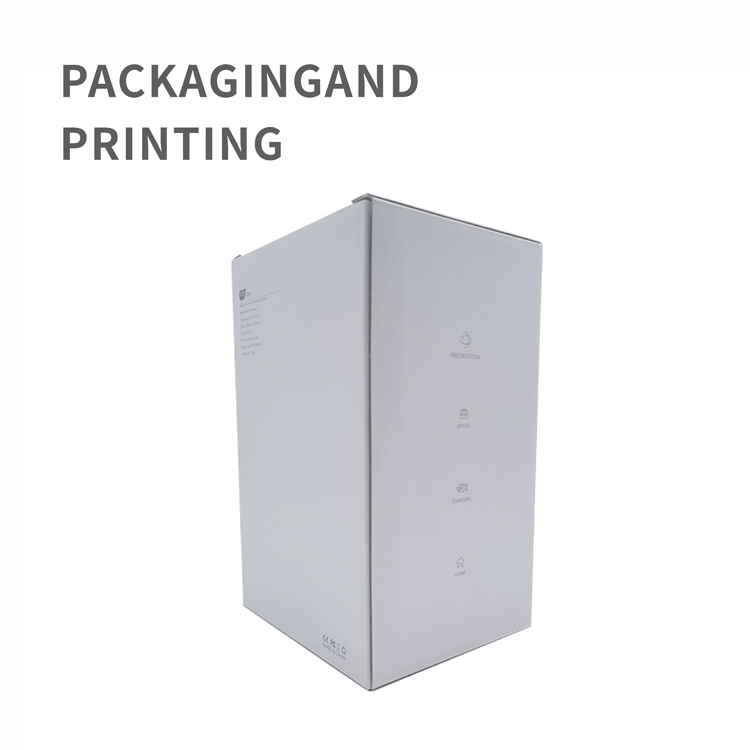 Desktop fan packaging box
