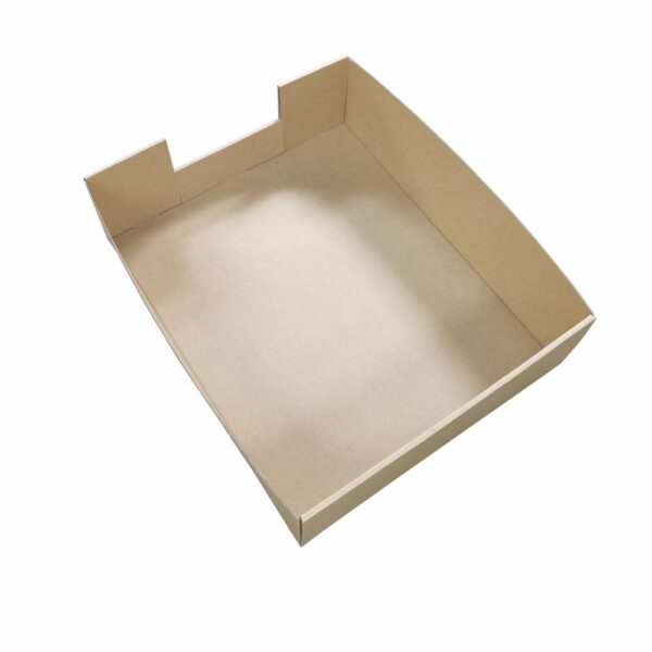 Display packaging tray