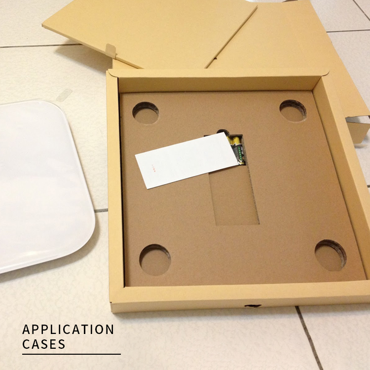 Electronic scale packaging box
