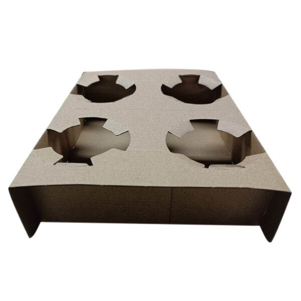 Four grid cup tray