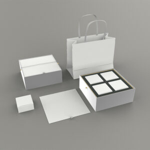 Four grid gift box