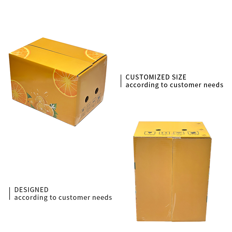 Fruit packaging box