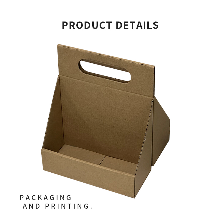 Handheld folding paper box