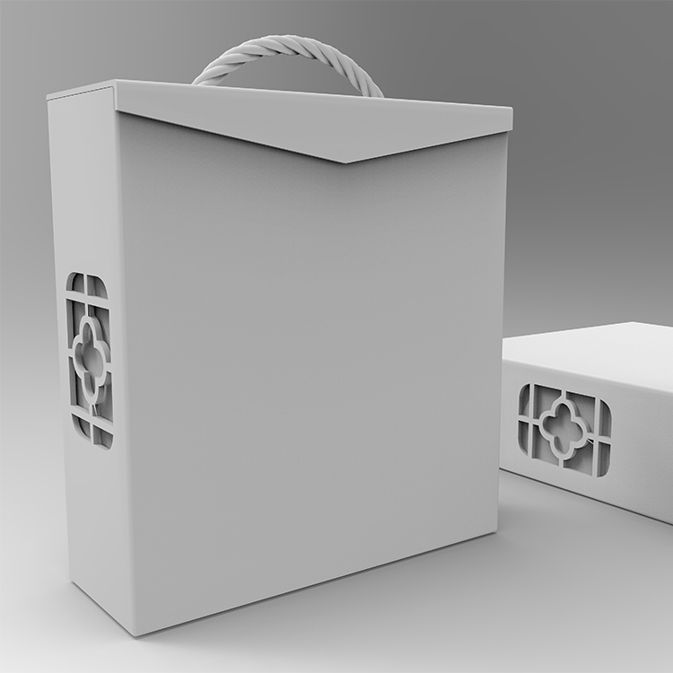Handheld gift box