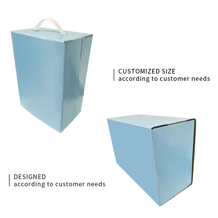 Handheld packaging box