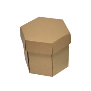 Hexagonal packaging box