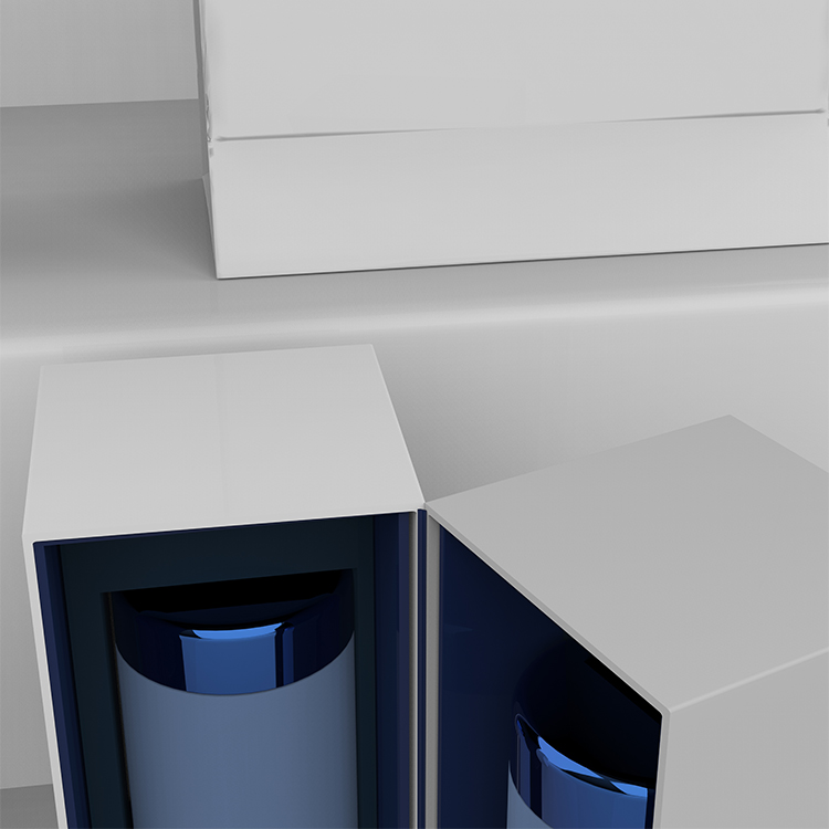 Magnetic packaging box