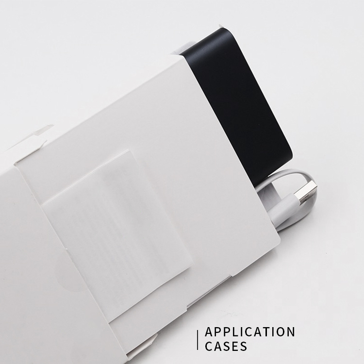 Mobile phone charging power supply packaging box