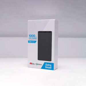 Mobile power bank packaging box