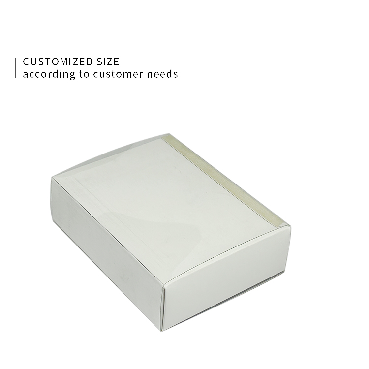 Packaging box with PVC envelope