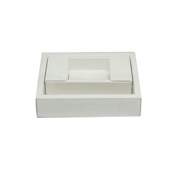 Packaging box with PVC sleeve
