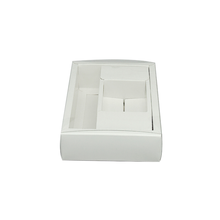 Packaging box with transparent envelope