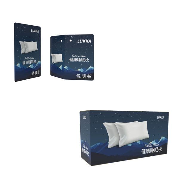 Pillow mailing cardboard box