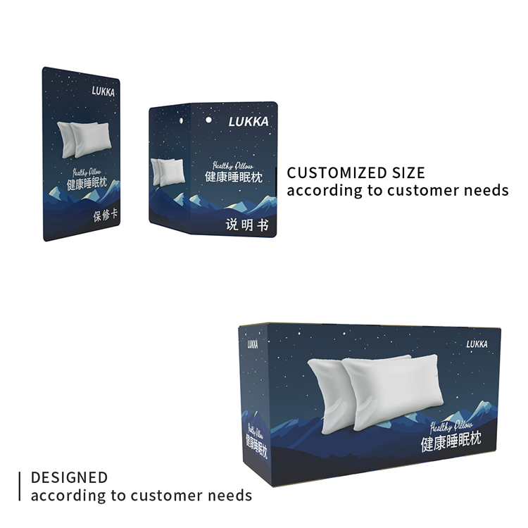 Pillow mailing cardboard box