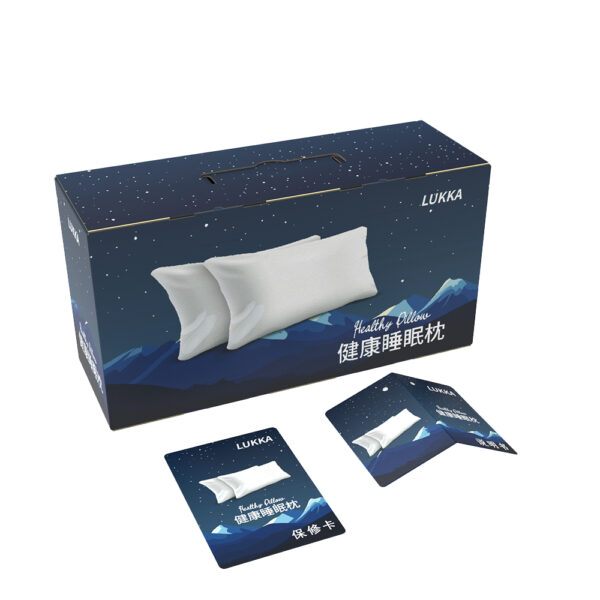 Pillow packaging cardboard box