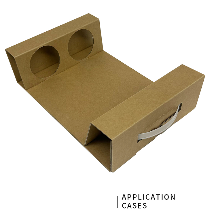 Portable wine packaging box