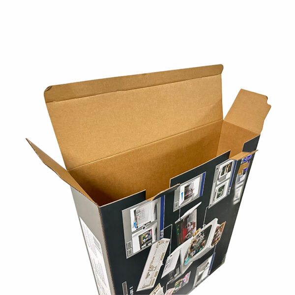 Puzzle packaging box