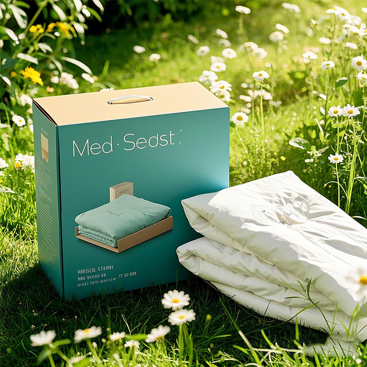 Quilt packaging cardboard box